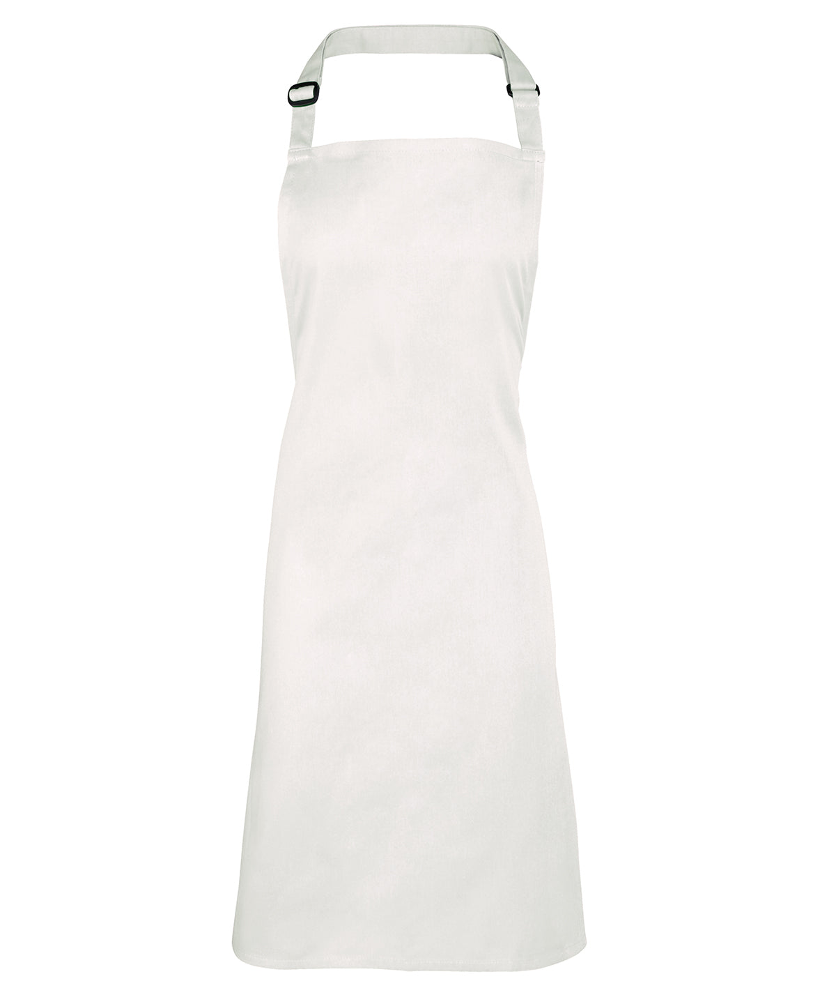 Basic Bib Apron - White